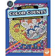 Mindware - Color by Number - Color Counts - Celestial - Limolin 