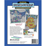 Mindware - Color by Number - Color Counts - Celestial - Limolin 