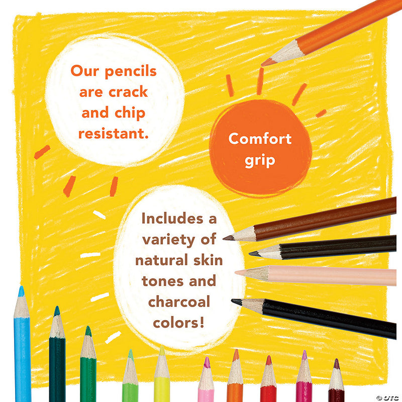 Mindware - Color by Number - Colored Pencils (Set of 36) - Limolin 