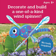 Mindware - Make Your Own Dragonfly Wind Spinner Craft Kit - Limolin 