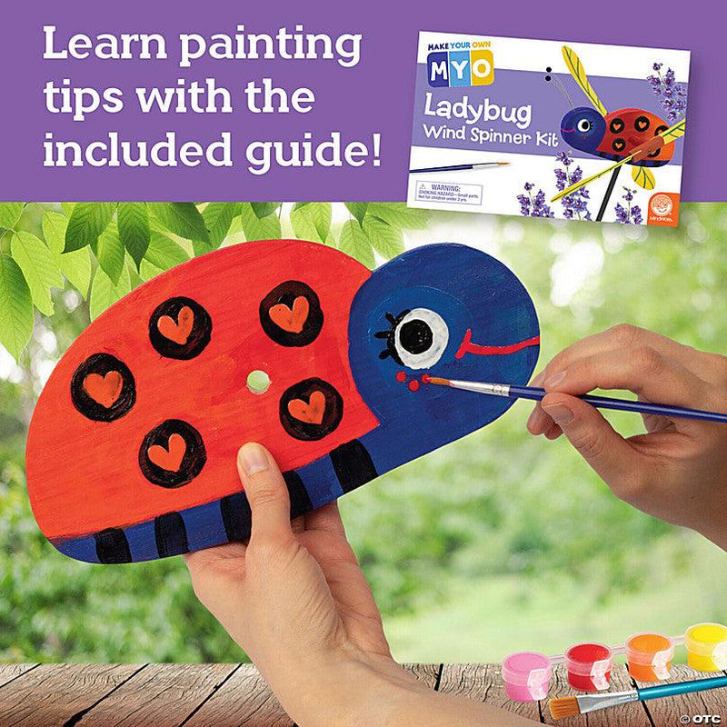 Mindware - Make Your Own Ladybug Wind Spinner Craft Kit - Limolin 
