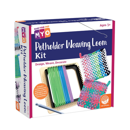 Mindware - Make-Your-Own Potholder Weaving Loom - Limolin 