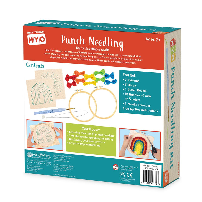 Mindware - Make-Your-Own Punch Needling - Limolin 