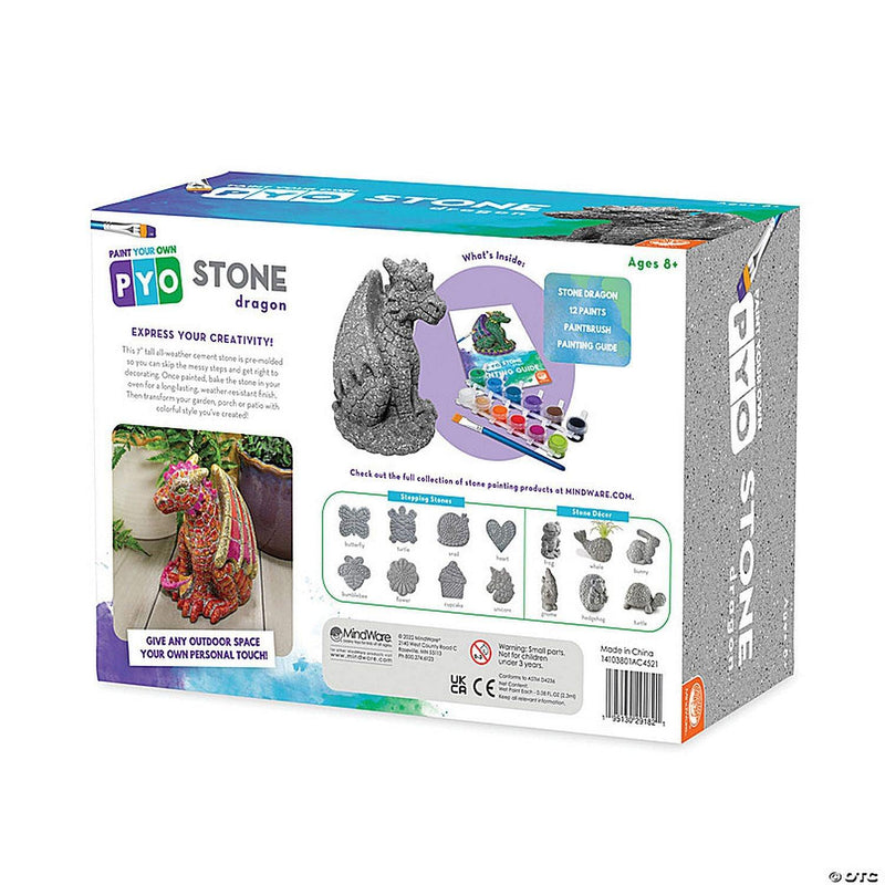 Mindware - Paint - Your - Own Stone - Dragon - Limolin 