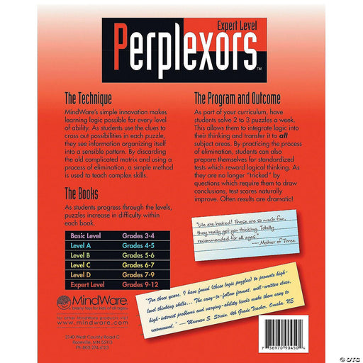 Mindware - Perplexors - Expert Level - Limolin 