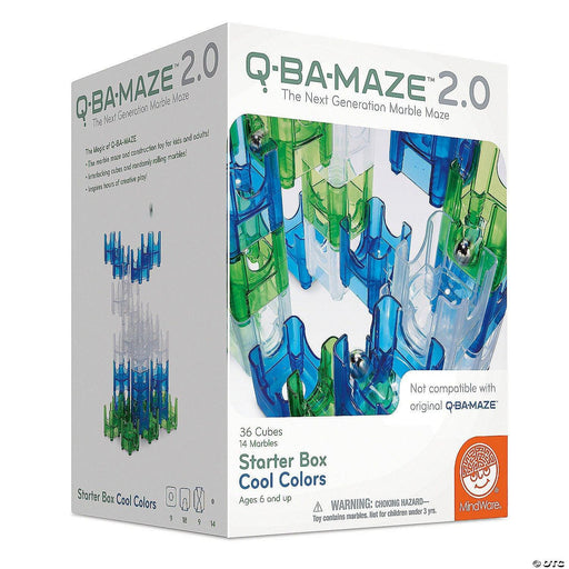 Mindware - Q-BA-MAZE 20 - Cool Colors - Limolin 