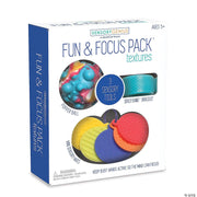 Mindware - Sensory Genius Fun & Focus Pack: Textures Fidget Toy Set - Limolin 
