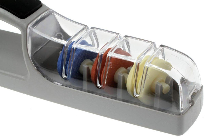 Minosharp - PLUS Water Sharpener 3-Stage Grey (Coarse/Medium/Fine) - Limolin 