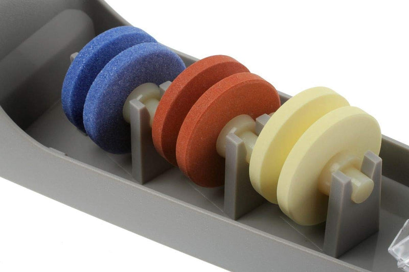 Minosharp - PLUS Water Sharpener 3-Stage Grey (Coarse/Medium/Fine) - Limolin 