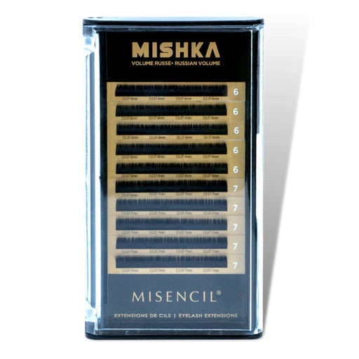 Misencil - Mishka 0.07 D Premium Eyelash Extensions - Limolin 