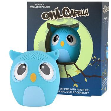 My Audio Solutions - My Audio Pet Bluetooth Speaker - Owlcapella Blue The Owl - Limolin 