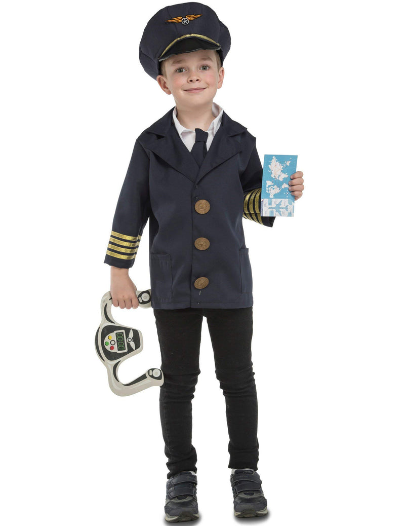 My Other Me - Child Costume - I Wanna Be A Pilot 5-7 Y - Limolin 