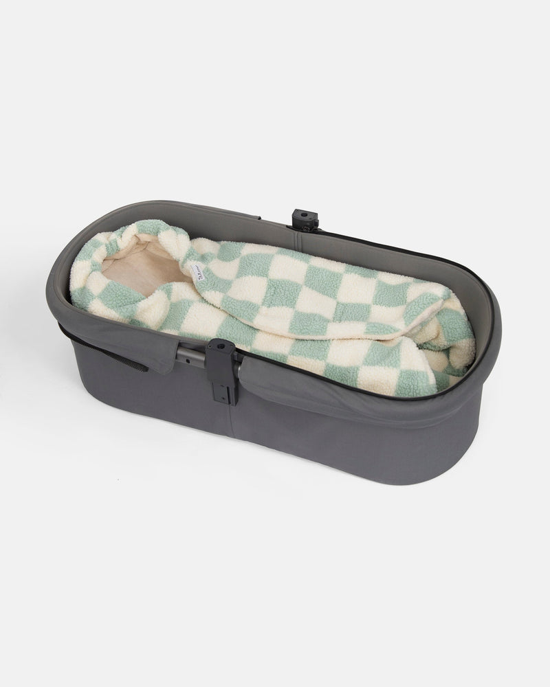 7AM - Nido Bebe Checkers - Print Checkers Mirage - 0-6M