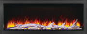 Napoleon - Astound Built-In Electric Fireplace - NEFB62AB (B62AB) - product view. Optional media shown is sold separately.