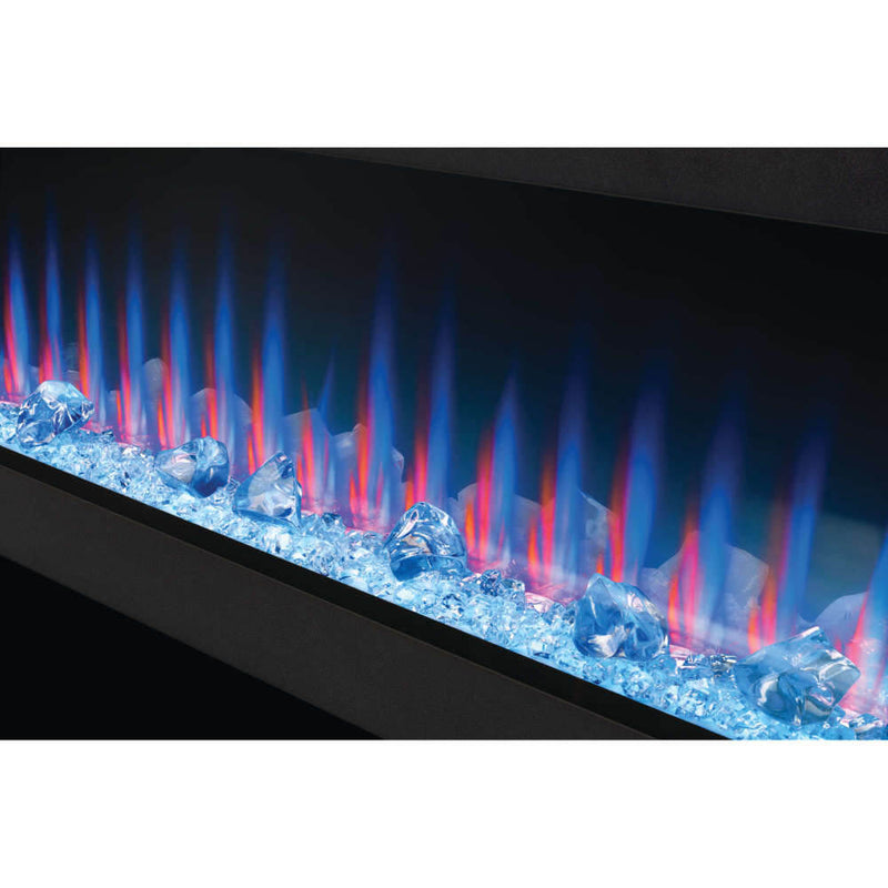 Napoleon - CLEARion Elite See-Through Electric Fireplace - NEFBD50HE (BD50HE) - detail view.