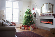 Napoleon - Entice Wall-Mount Electric Fireplace (NEFL50CFH-1) - installed room view.