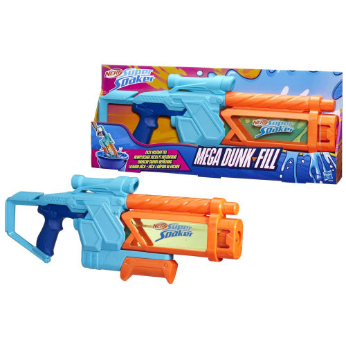 NERF - Super Soaker Mega Dunk-Fill Water Blaster - Limolin 