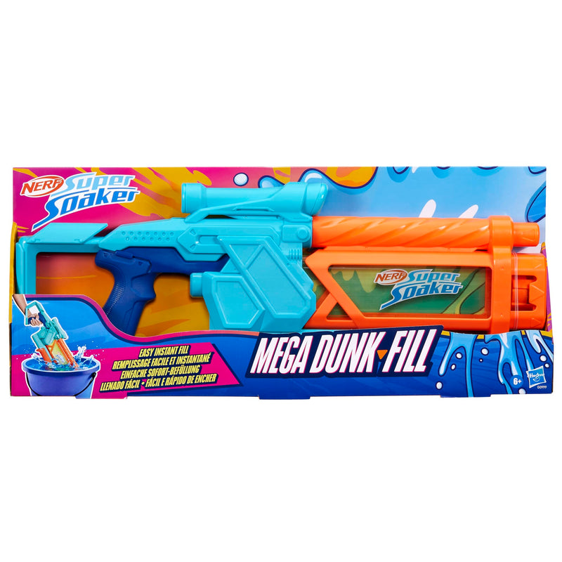 NERF - Super Soaker Mega Dunk-Fill Water Blaster - Limolin 