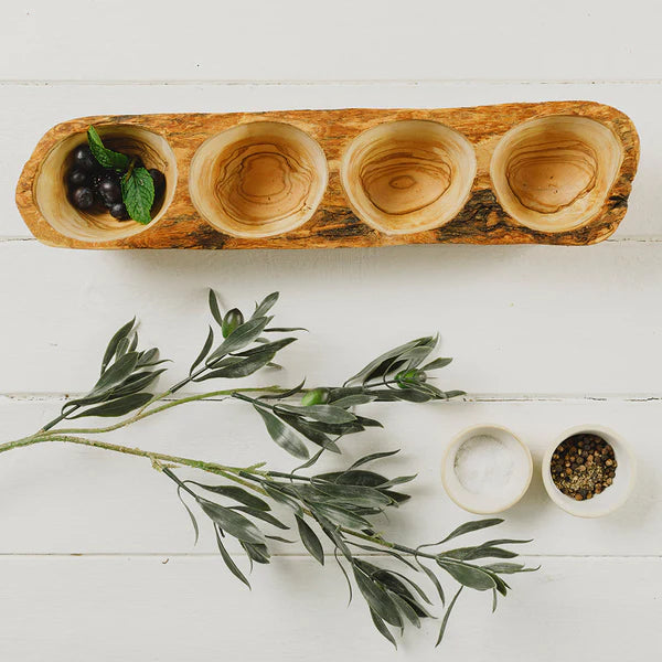 Selbrae House - Olive Wood Nibbles Tray