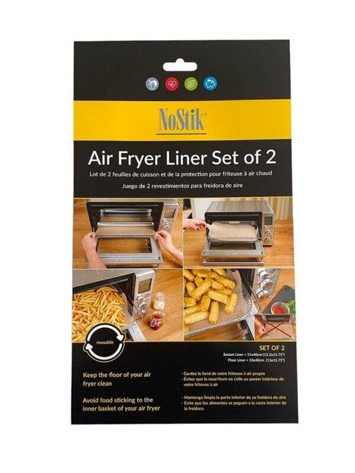 NOSTIK - Air Fryer Liner 2/ST Rectangular - Limolin 