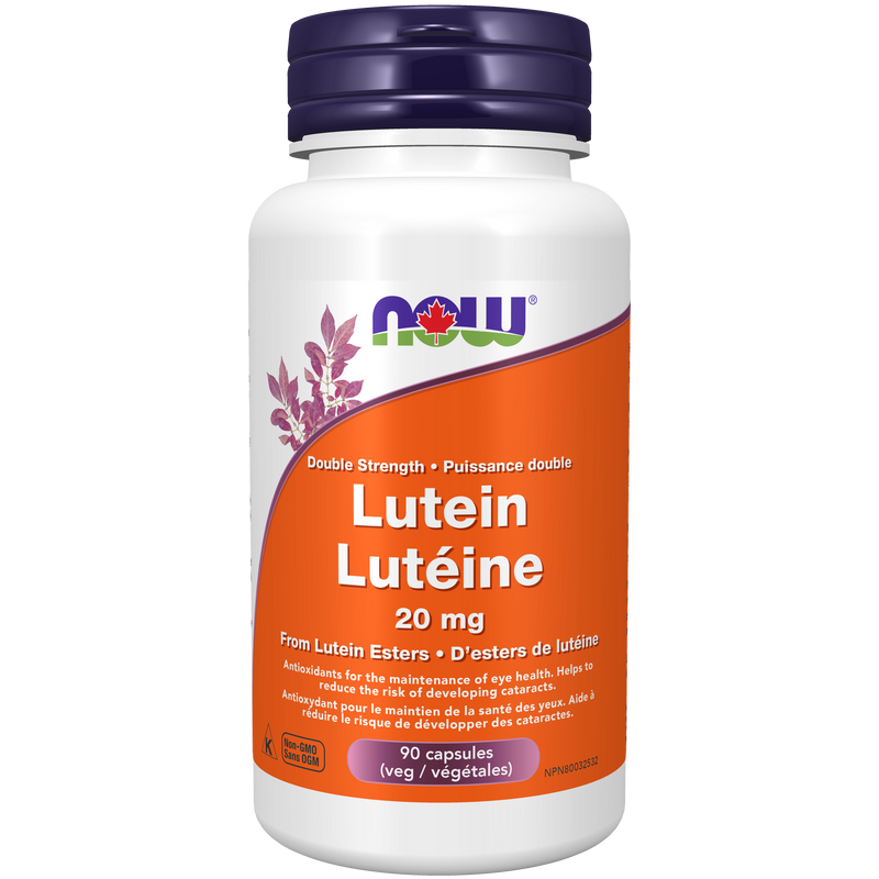 Now - Eye Health Lutein 20MG (From Lutein Esters) 90VCAP