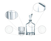 Nachtmann - ASPEN Whiskey Set (Set of 7) - Limolin 