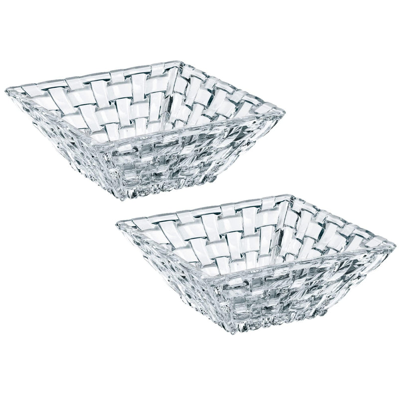 Nachtmann - BOSSA NOVA Bowl - SQUARE (Set of 2) | 4 Inch - Limolin 