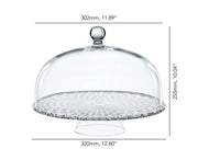 Nachtmann - BOSSA NOVA Cake Plate with Dome - Limolin 