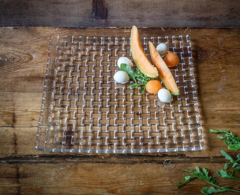 Nachtmann - BOSSA NOVA Plate - SQUARE | 11 Inch - Limolin 