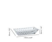 Nachtmann - BOSSA NOVA Rectanglar Bowl (Set of 2) | 7 Inch - Limolin 