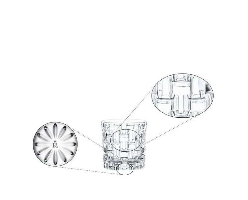 Nachtmann - BOSSA NOVA Single Old Fashion (Set of 4) | 8 oz - Limolin 