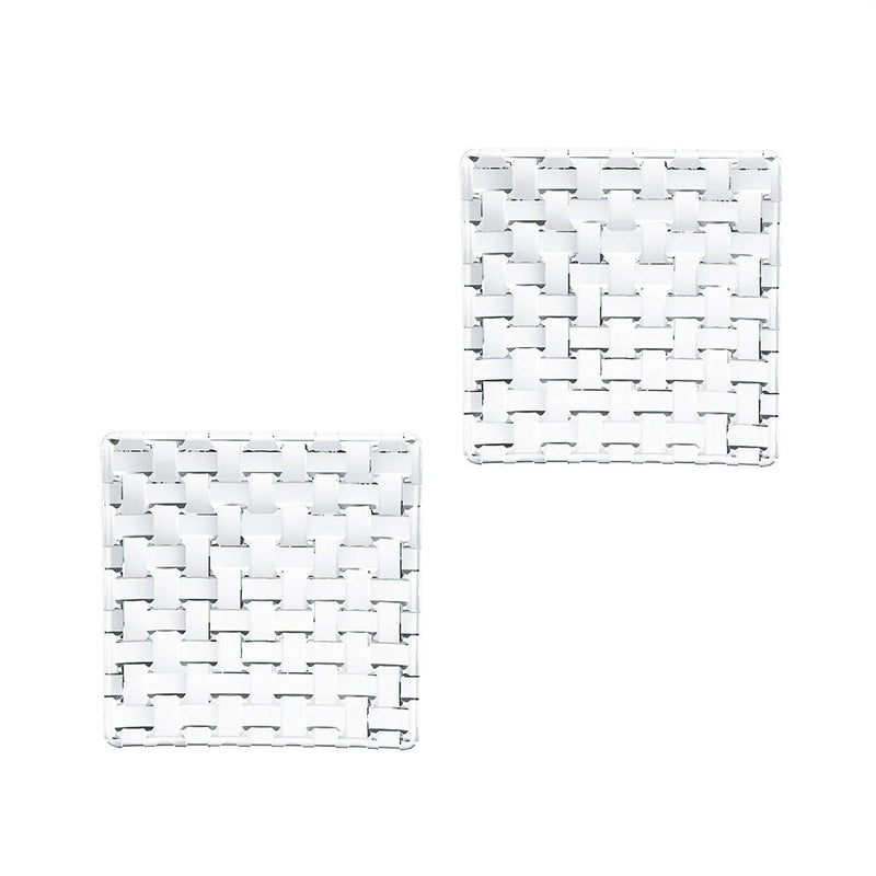 Nachtmann - Bossa Nova Platter Square (Set of 2) | 5.5 in - Limolin 