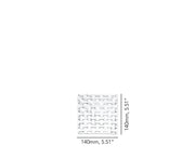 Nachtmann - Bossa Nova Platter Square (Set of 2) | 5.5 in - Limolin 