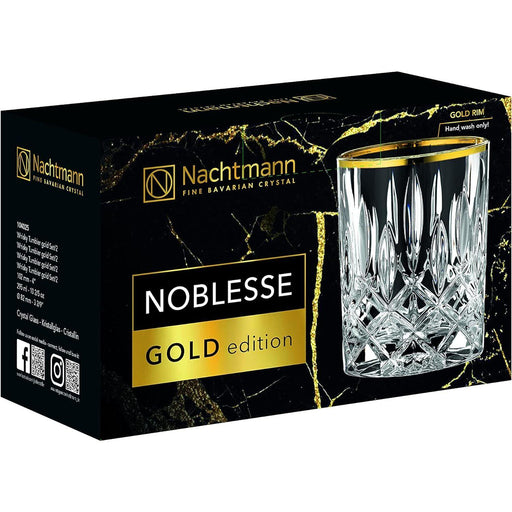 Nachtmann - NOBLESSE Gold edition whisky tumbler (Set of 2) - Limolin 