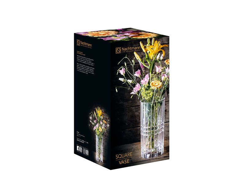 Nachtmann - SQUARE VASE LG 28CM - Limolin 