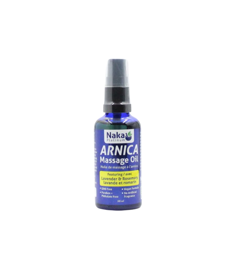 Naka Platinum - Arnica Massage Oil - 50 mL - Limolin 