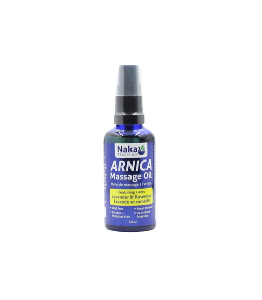 Naka Platinum - Arnica Massage Oil - 50 mL - Limolin 