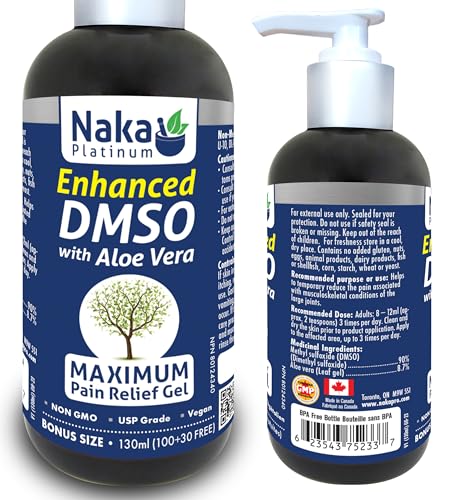 Naka Platinum - DMSO w/Aloe Vera 130ml - Limolin 