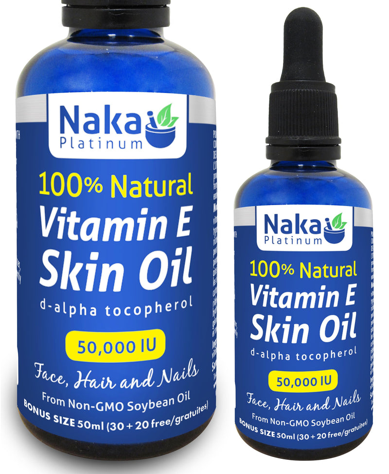 Naka Platinum - Vitamin E Oil 50mL - Limolin 