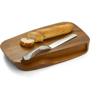 Nambé - Blend Bread Board with Knife - view 2