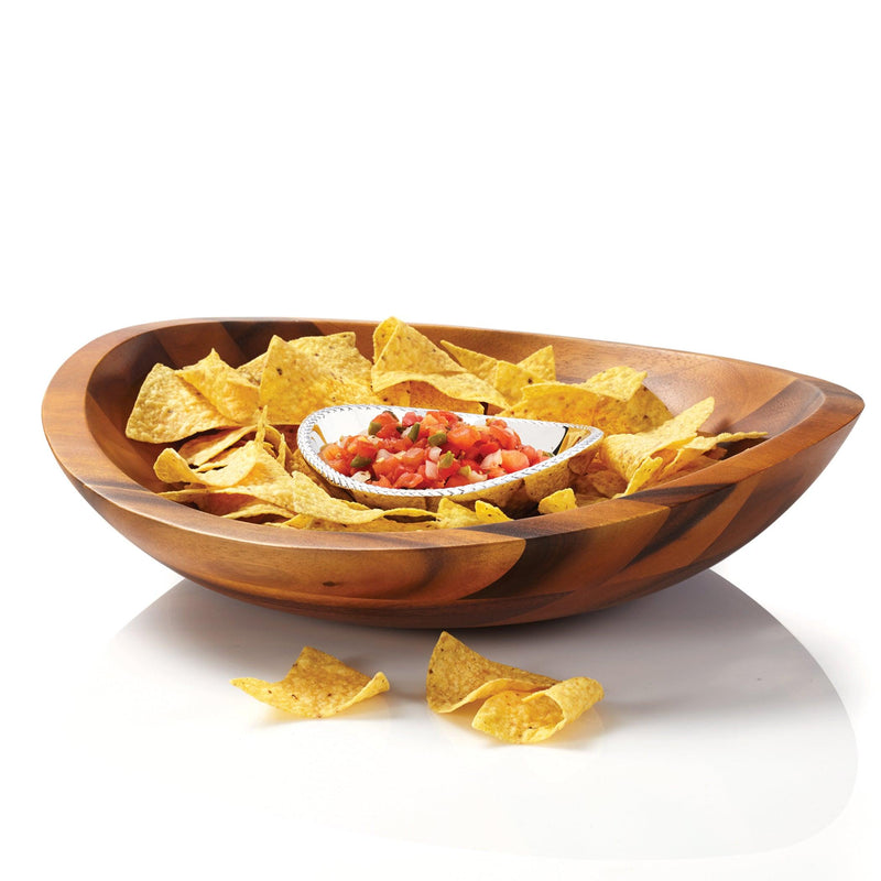 Nambe - Braid Chip & Dip - Limolin 