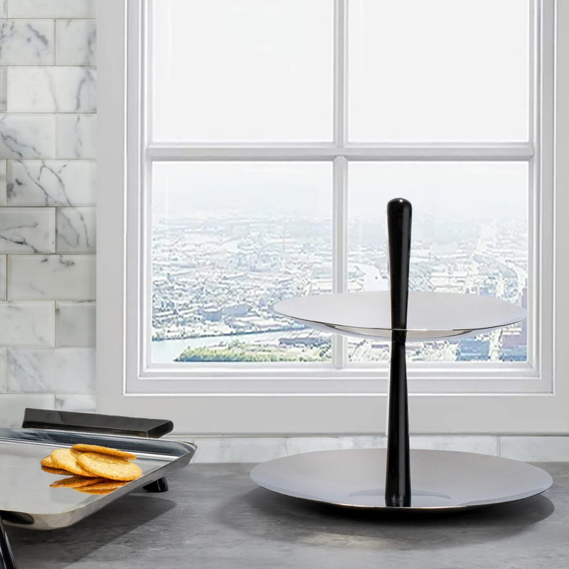 Nambe - CIRCA TIERED SERVER - Limolin 