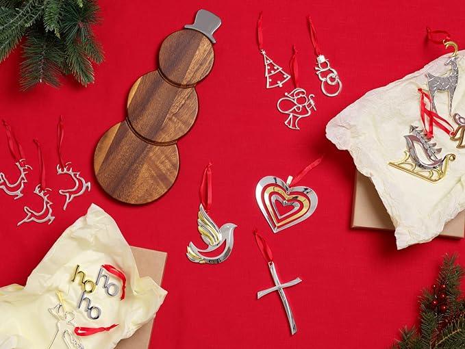 Nambe - Holiday-Snowman Cheese Board - Limolin 