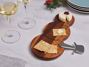 Nambe - Holiday-Snowman Cheese Board - Limolin 