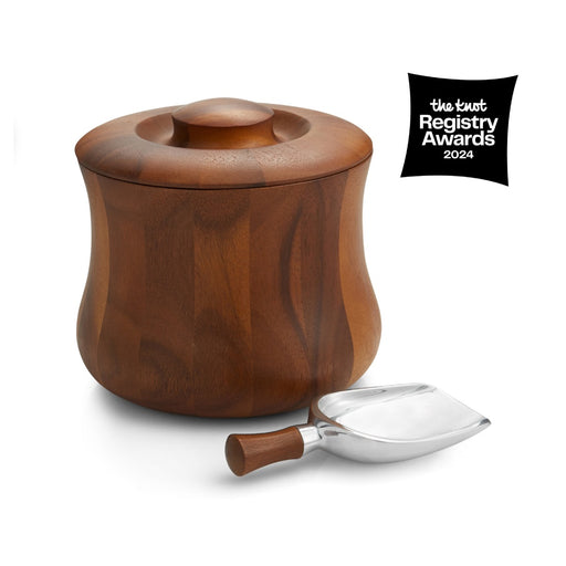 Nambe - NARA ICE BUCKET W/SCOOP - Limolin 