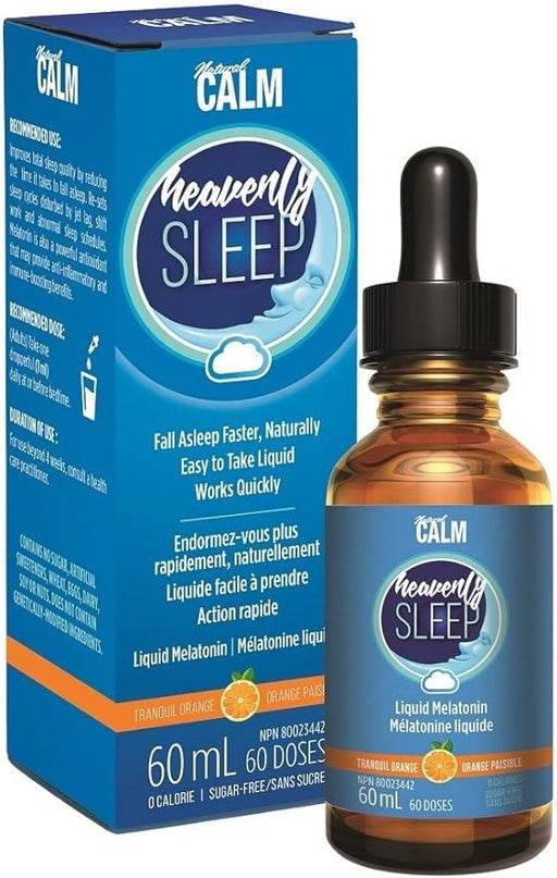Natural Calm - Heavenly Sleep Melatonin 60ml - Limolin 
