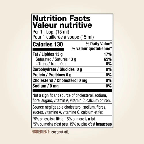 Nature's Way - Coconut Oil 93% MCT 600ml - Limolin 