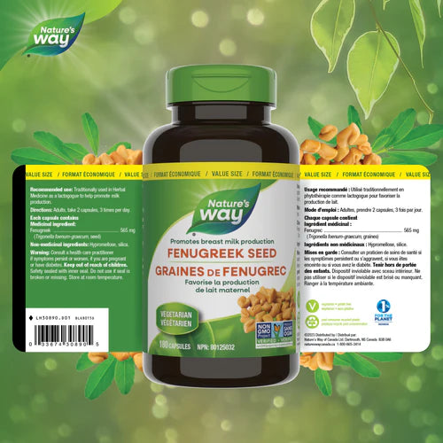 Nature's Way - Fenugreek 180 Cap - Limolin 