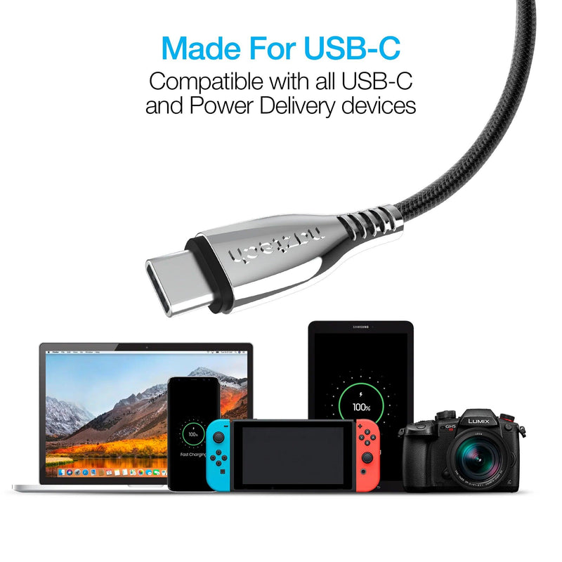 Naztech - Charge & Sync PD USB-C to USB-C - Limolin 