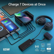 Naztech - Charging Station Pro 7 Devices - Black - Limolin 